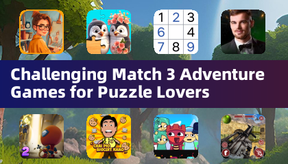 Jeux d'aventure Match 3 stimulants pour les amateurs de puzzles
