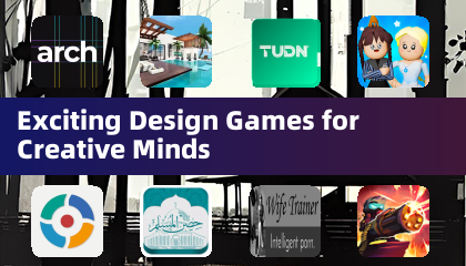 Exciting Design Games for Creative Minds