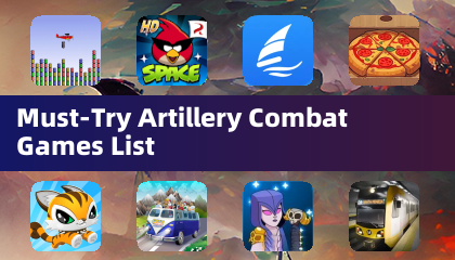 Liste des jeux de combat d'artillerie à essayer absolument