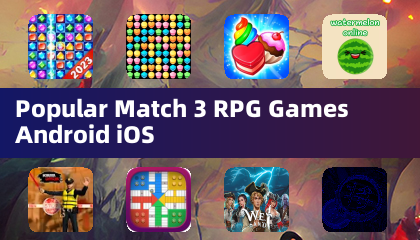 Popular Match 3 RPG Games Android iOS
