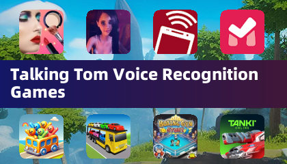 Talking Tom Voice Recognition Games