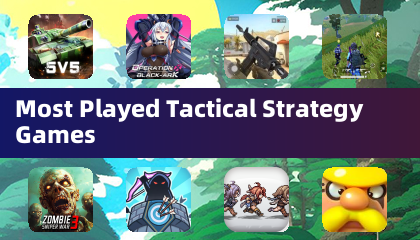 Most Played Tactical Strategy Games