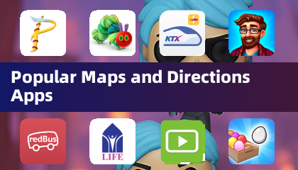 인기 지도 및 내비게이션 앱