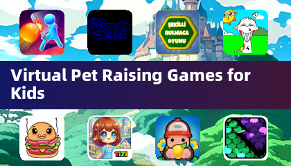 아이들을 위한 가상 반려동물 키우기 게임